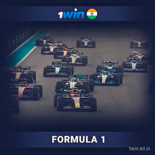 Formula 1 race betting for 1Win users