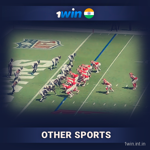 Other sports for betting at 1Win bookmaker