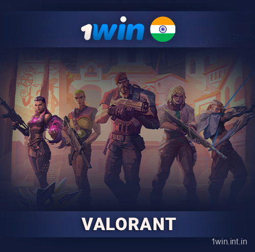 Valorant betting at 1Win site