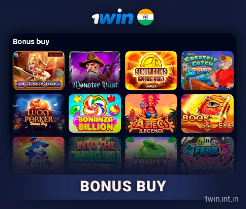 Bonus Buy games in 1Win Casino