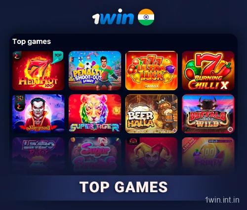 Top Games in 1Win Casino