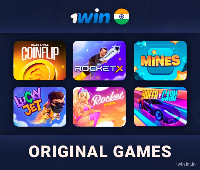 Original Games in 1Win Casino