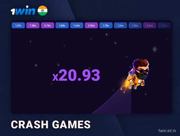 1Win quick games is crash gambling