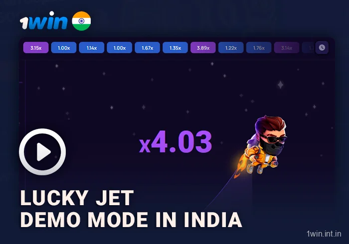 Demo Mode In 1win Lucky Jet