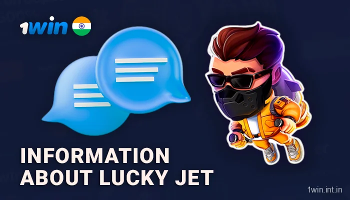 Description of the Lucky Jet game, available on the 1Win platform