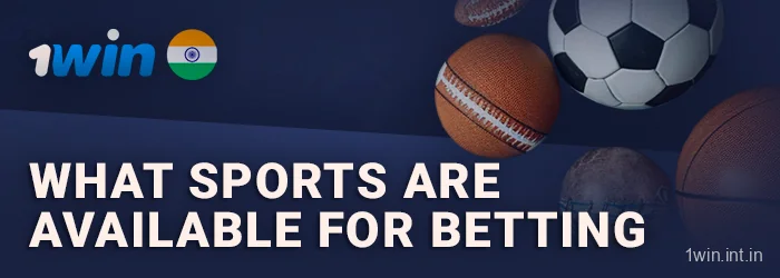 Sports for betting 1win Official Bookmaker