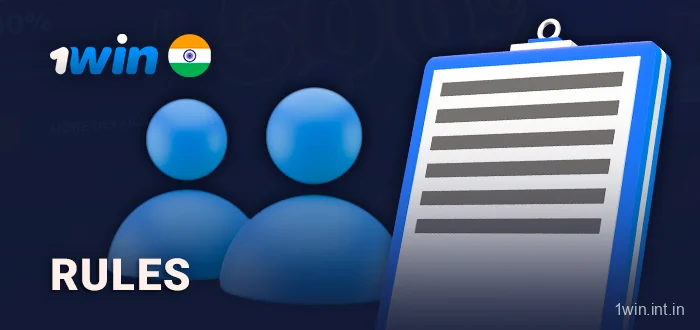 1Win rules for Indian players before registering