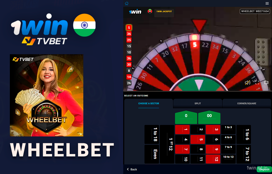 Wheelbet - 1Win TVBet Live Game